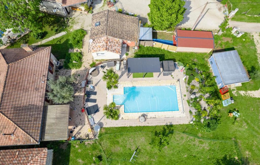Agréable Chambre privative avec piscine et jacuzzi. Septfonds Exterior foto