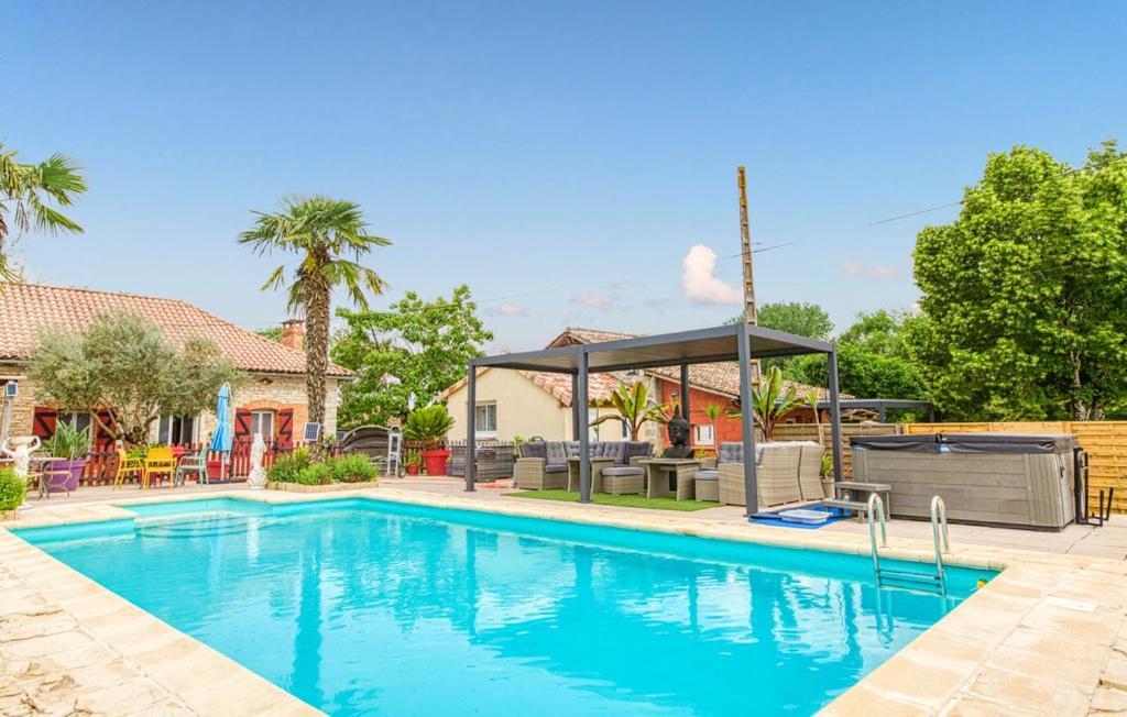 Agréable Chambre privative avec piscine et jacuzzi. Septfonds Exterior foto